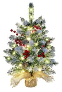 Árbol de mesa prearmado