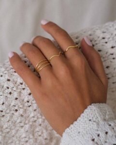 Anillos delicados