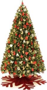 Árbol preiluminado y de armado exprés