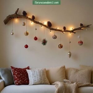 Árbol de pared con luces LED