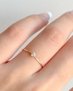 Un anillo delicado