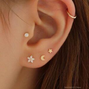 Aretes pequeños