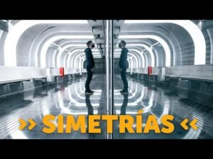 Busca simetrías y líneas rectas